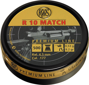 RWS R10 Match Premium LG 5000 Stück